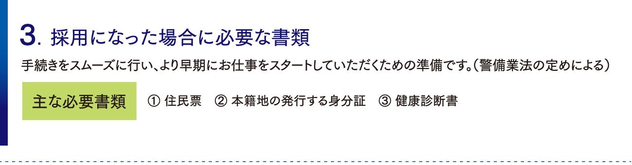 スタッフ採用の流れ3